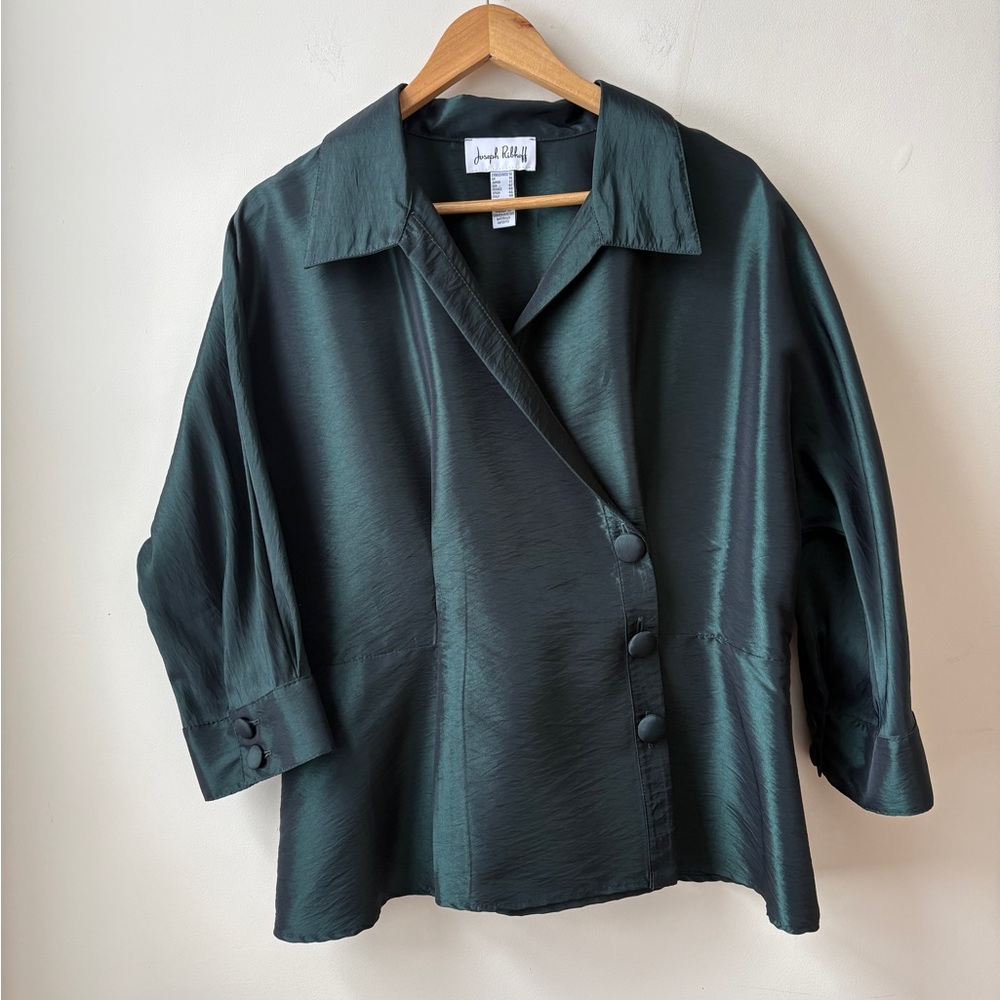 Joseph Ribkoff Taffeta Top - Picture 14 of 14